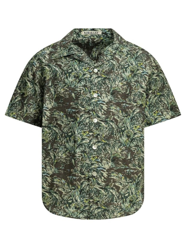 Auralee Casual Silk Shirt Tag Size 4 Men